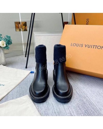Ботинки Louis Vuitton с мехом