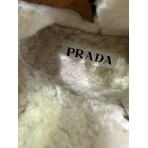 Кеды Prada с мехом