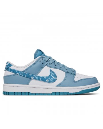 Кеды Nike Dunk Low Blue Paisley