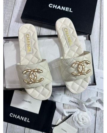 Шлепанцы CHANEL