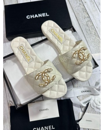 Шлепанцы CHANEL