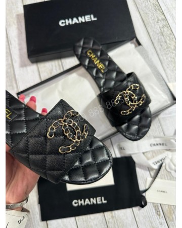 Шлепанцы CHANEL