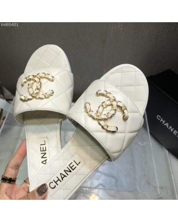 Шлепанцы CHANEL