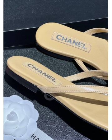 Шлепанцы CHANEL