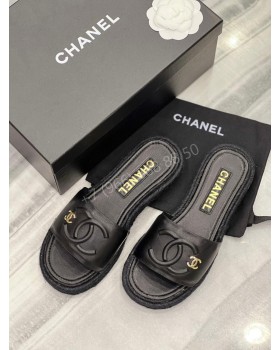 Шлепанцы CHANEL