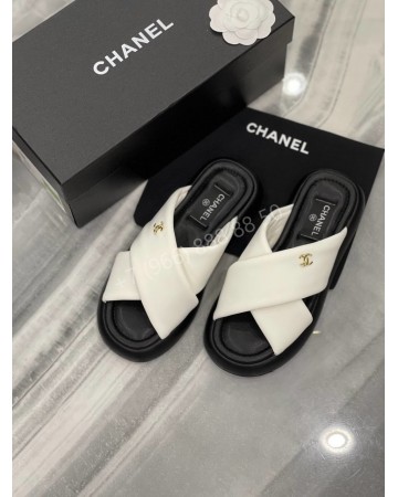 Шлепанцы CHANEL