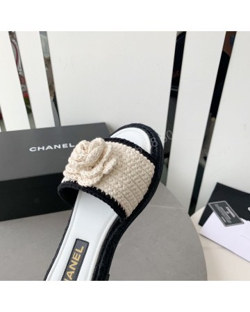 Шлепанцы CHANEL