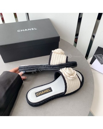 Шлепанцы CHANEL