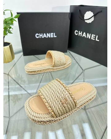 Шлепанцы CHANEL