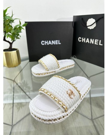 Шлепанцы CHANEL