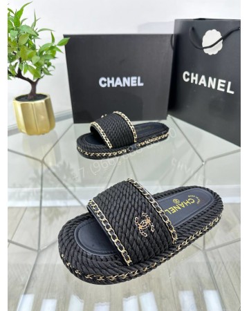 Шлепанцы CHANEL