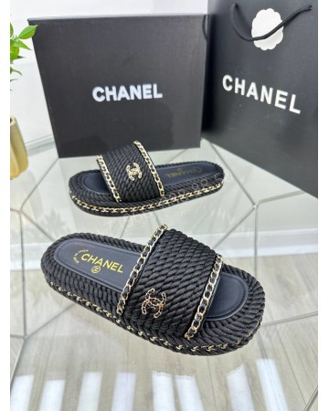 Шлепанцы CHANEL