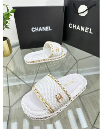 Шлепанцы CHANEL