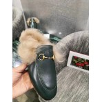 Мюли Gucci с мехом