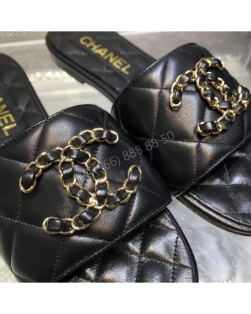 Шлепанцы CHANEL