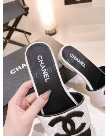 Шлепанцы CHANEL