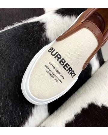 Слипоны Burberry