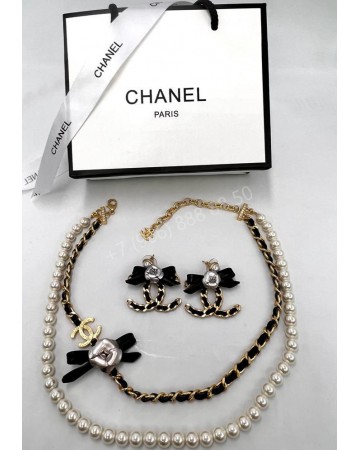 Серьги CHANEL