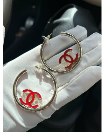 Серьги CHANEL