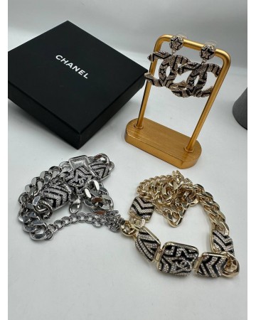 Серьги CHANEL