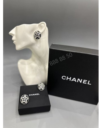 Серьги CHANEL