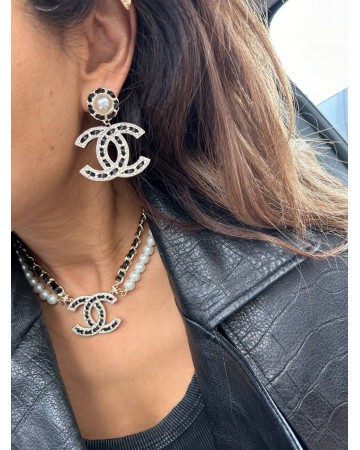 Серьги CHANEL