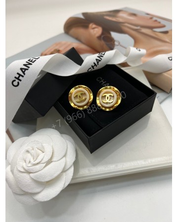 Серьги CHANEL