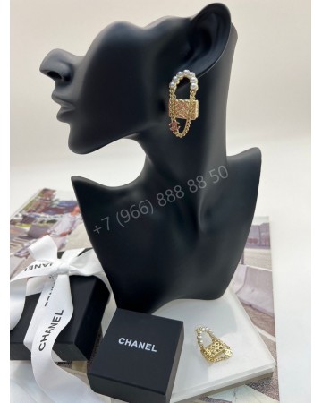 Серьги CHANEL