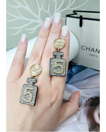 Серьги CHANEL