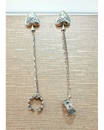 Серьги Chrome Hearts