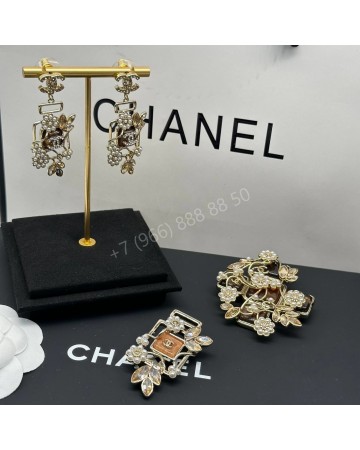 Серьги CHANEL