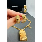 Серьги CHANEL