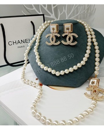 Серьги CHANEL