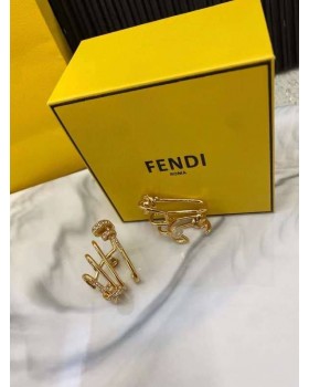 Серьги Fendi