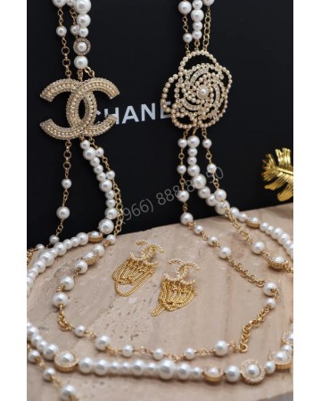 Серьги CHANEL