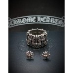 Серьги пусеты Chrome Hearts