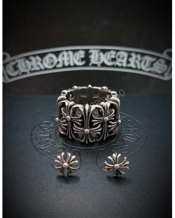 Серьги пусеты Chrome Hearts