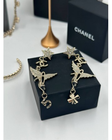 Серьги CHANEL