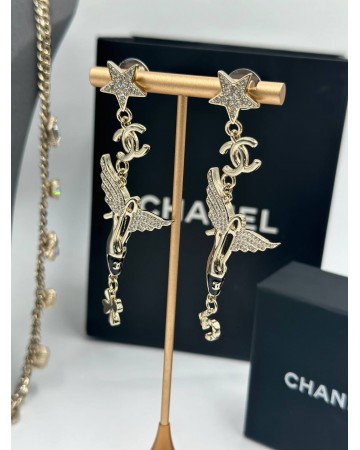 Серьги CHANEL