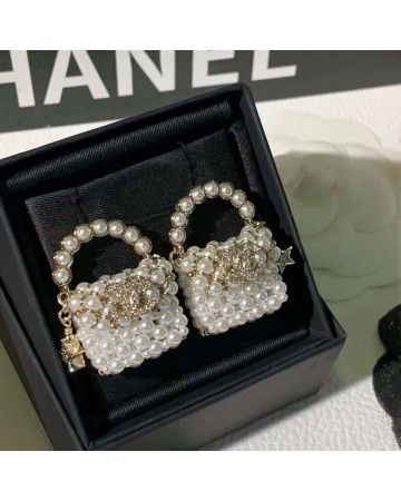 Серьги CHANEL