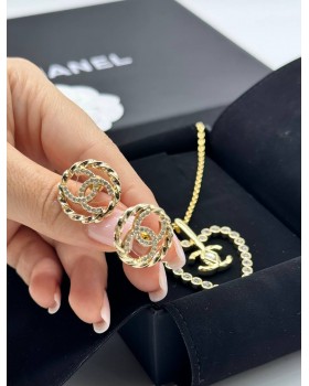 Серьги CHANEL