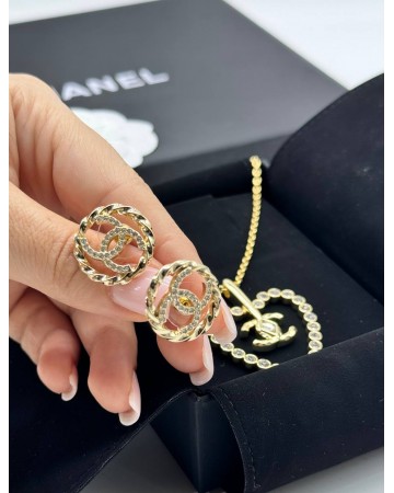 Серьги CHANEL