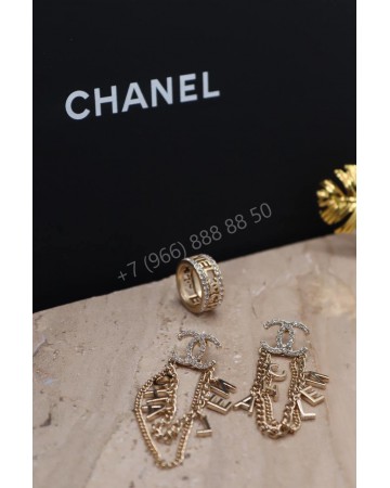 Серьги CHANEL