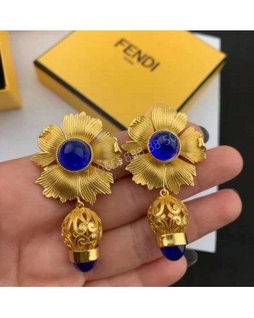 Серьги Fendi