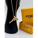 Серьги Fendi