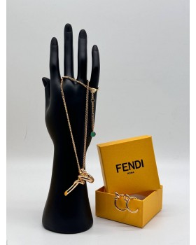 Серьги Fendi