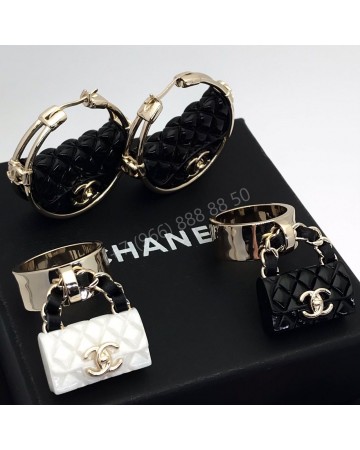 Серьги CHANEL