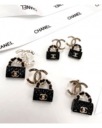 Серьги CHANEL маленькие