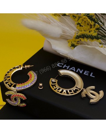 Серьги CHANEL