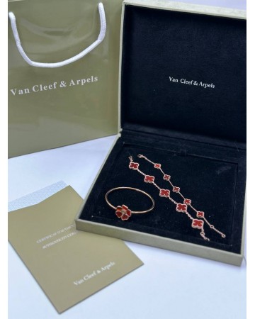 Браслет Van Cleef & Arpels большие мотивы